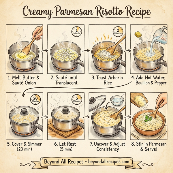 Creamy Parmesan Risotto instructions