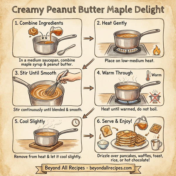 Creamy Peanut Butter Maple Delight instructions