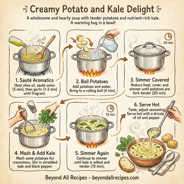 Creamy Potato and Kale Delight instructions