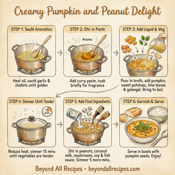 Creamy Pumpkin and Peanut Delight instructions