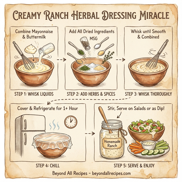 Creamy Ranch Herbal Dressing Miracle instructions