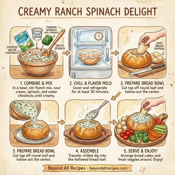 Creamy Ranch Spinach Delight instructions
