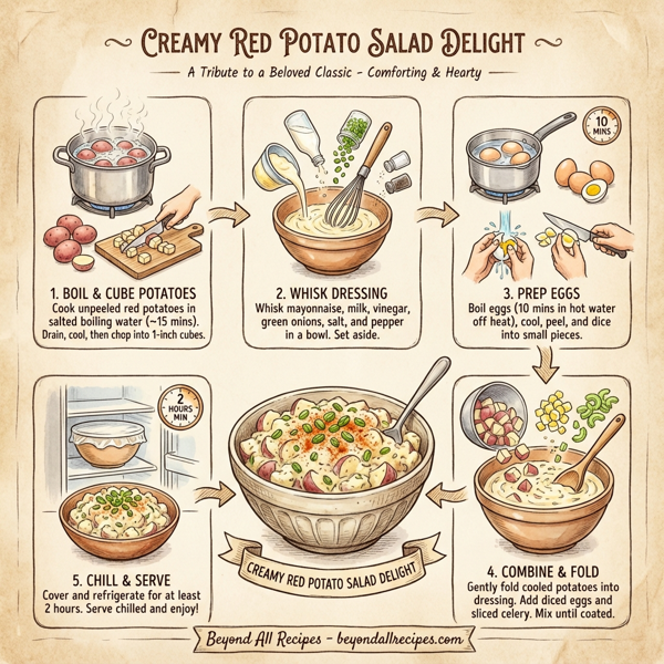 Creamy Red Potato Salad Delight instructions