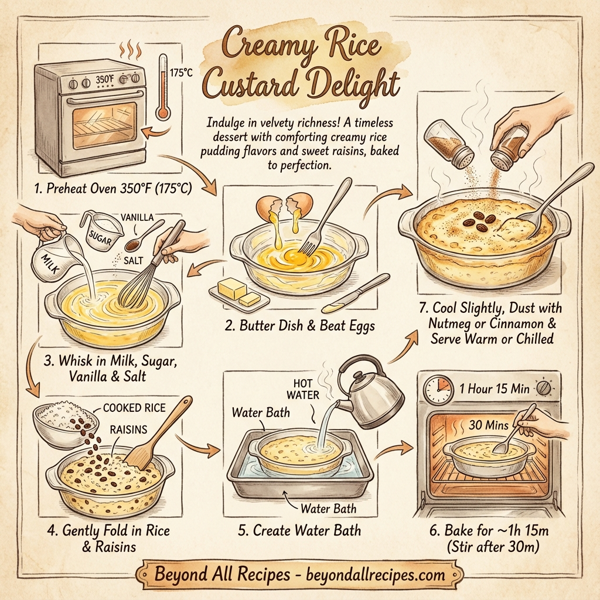 Creamy Rice Custard Delight instructions
