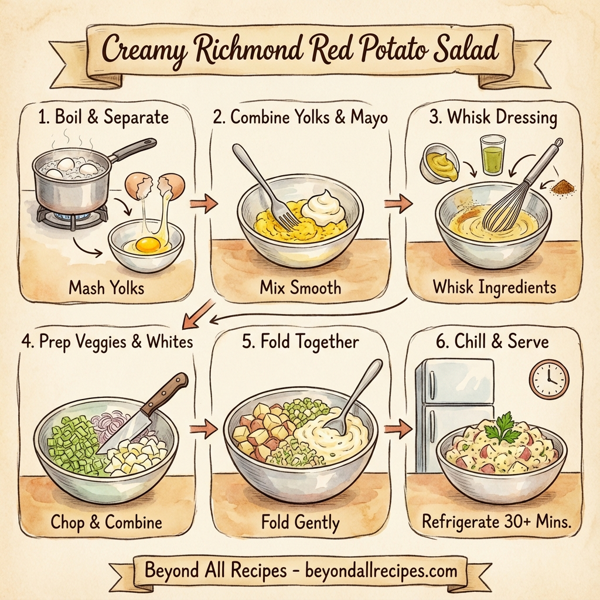 Creamy Richmond Red Potato Salad instructions