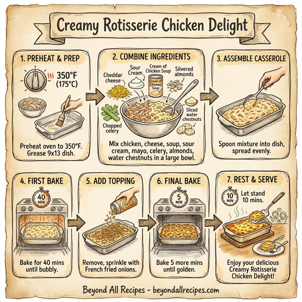 Creamy Rotisserie Chicken Delight instructions