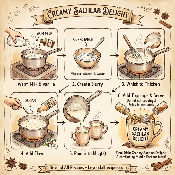 Creamy Sachlab Delight instructions