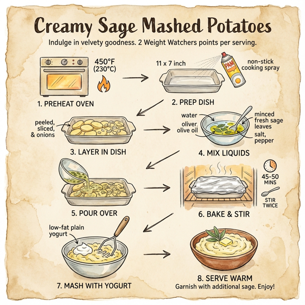 Creamy Sage Mashed Potatoes instructions