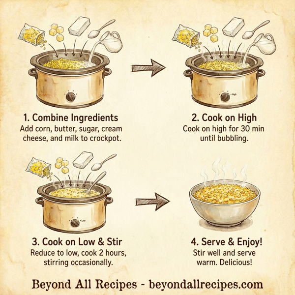 Creamy Slow-Cooked Corn Delight instructions