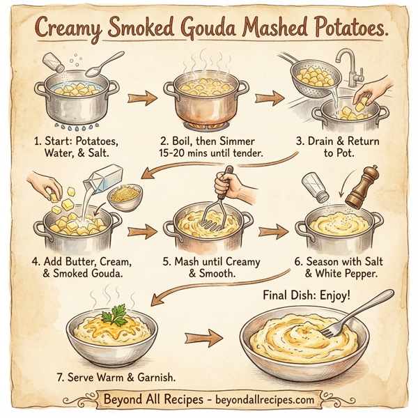 Creamy Smoked Gouda Mashed Potatoes instructions