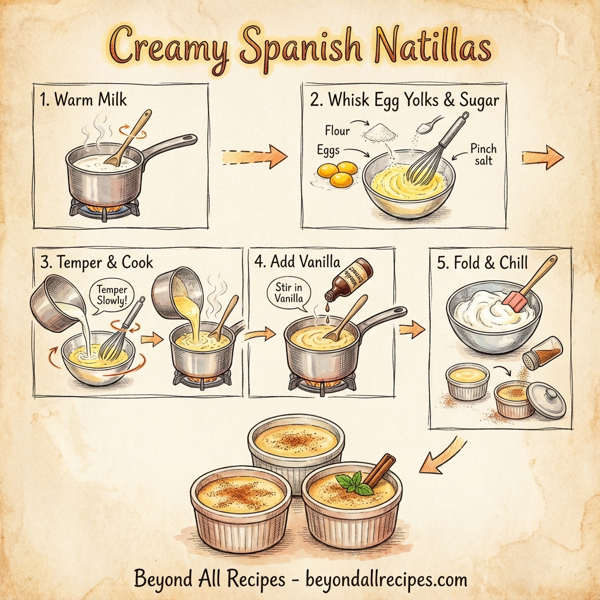Creamy Spanish Natillas instructions