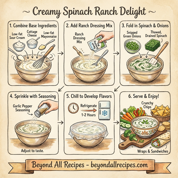 Creamy Spinach Ranch Delight instructions