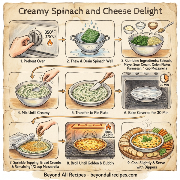 Creamy Spinach and Cheese Delight instructions