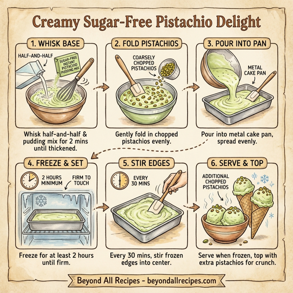 Creamy Sugar-Free Pistachio Delight instructions