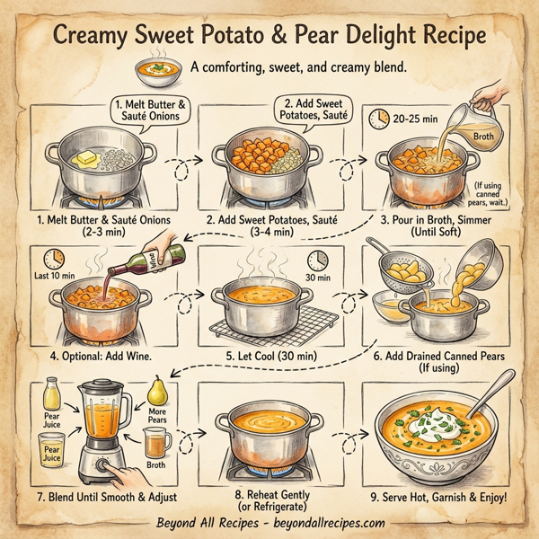 Creamy Sweet Potato & Pear Delight instructions