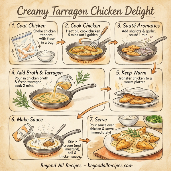 Creamy Tarragon Chicken Delight instructions