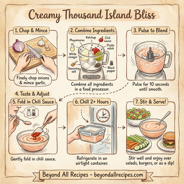 Creamy Thousand Island Bliss instructions