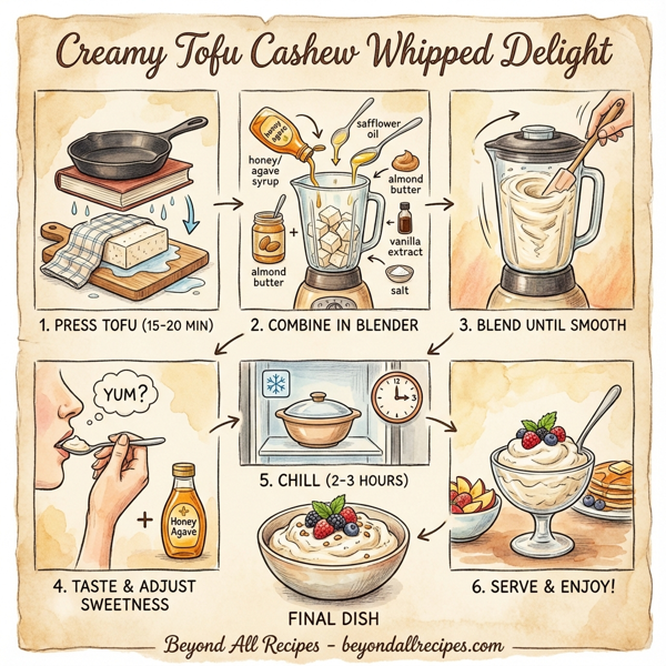 Creamy Tofu Cashew Whipped Delight instructions