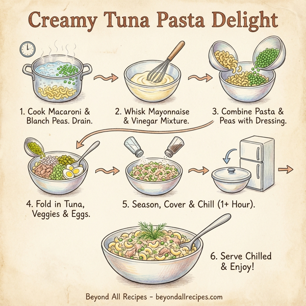 Creamy Tuna Pasta Delight instructions