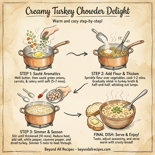 Creamy Turkey Chowder Delight instructions