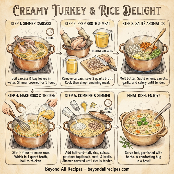 Creamy Turkey & Rice Delight instructions