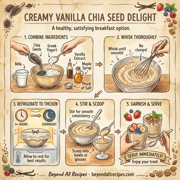 Creamy Vanilla Chia Seed Delight instructions