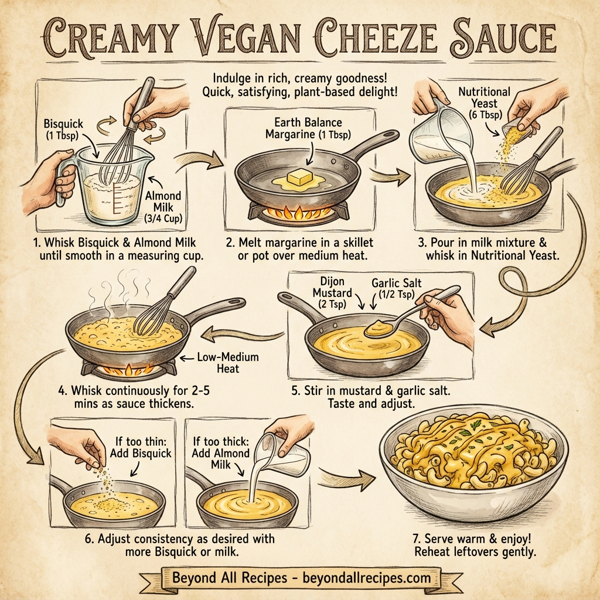 Creamy Vegan Cheeze Sauce instructions