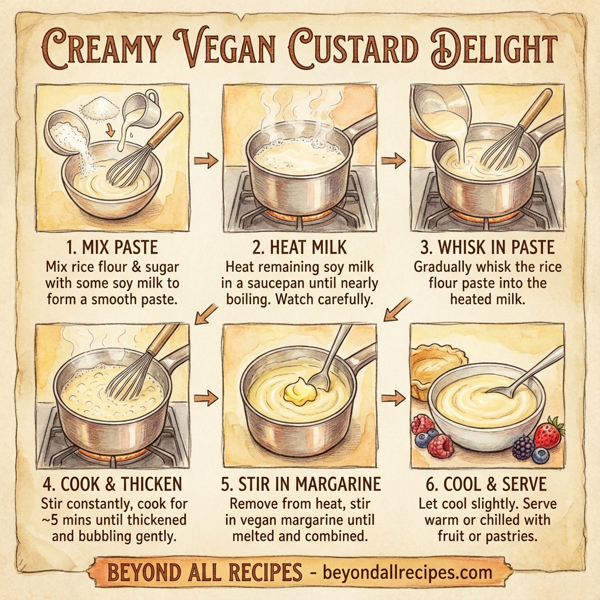 Creamy Vegan Custard Delight instructions