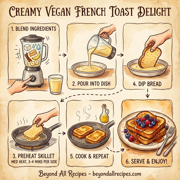 Creamy Vegan French Toast Delight instructions