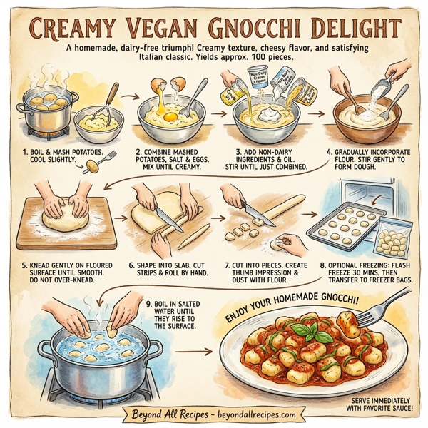 Creamy Vegan Gnocchi Delight instructions