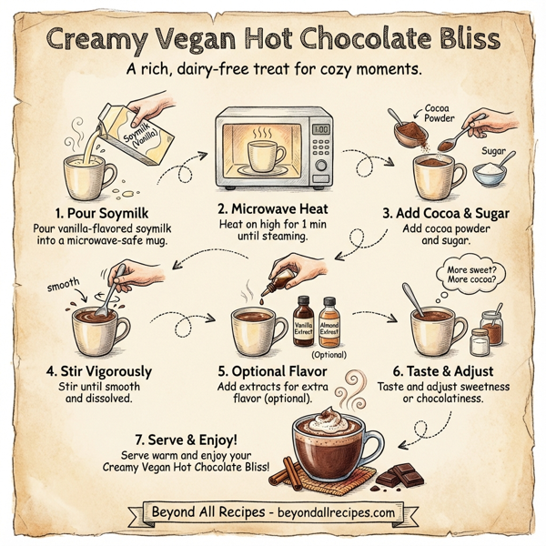 Creamy Vegan Hot Chocolate Bliss instructions