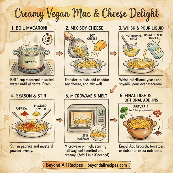 Creamy Vegan Mac & Cheese Delight instructions