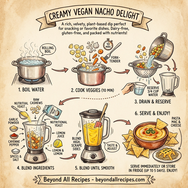 Creamy Vegan Nacho Delight instructions
