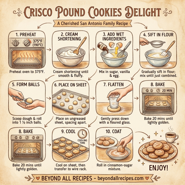 Crisco Pound Cookies Delight instructions