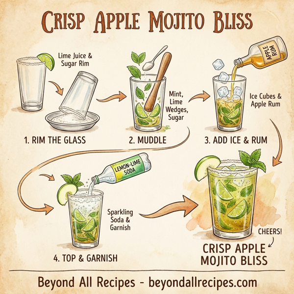 Crisp Apple Mojito Bliss instructions