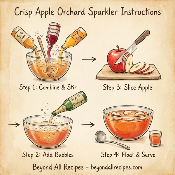 Crisp Apple Orchard Sparkler instructions