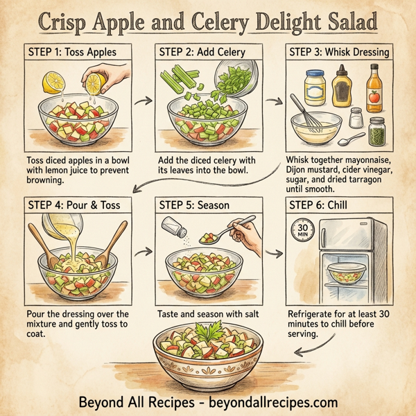 Crisp Apple and Celery Delight Salad instructions