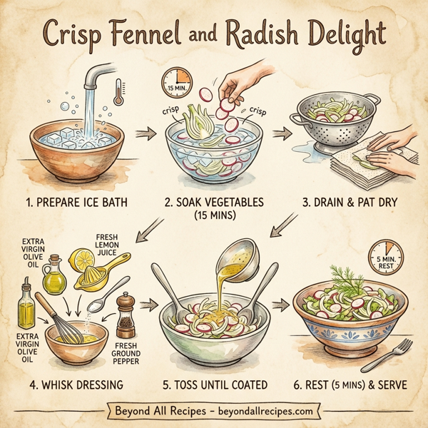Crisp Fennel and Radish Delight instructions