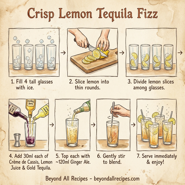 Crisp Lemon Tequila Fizz instructions