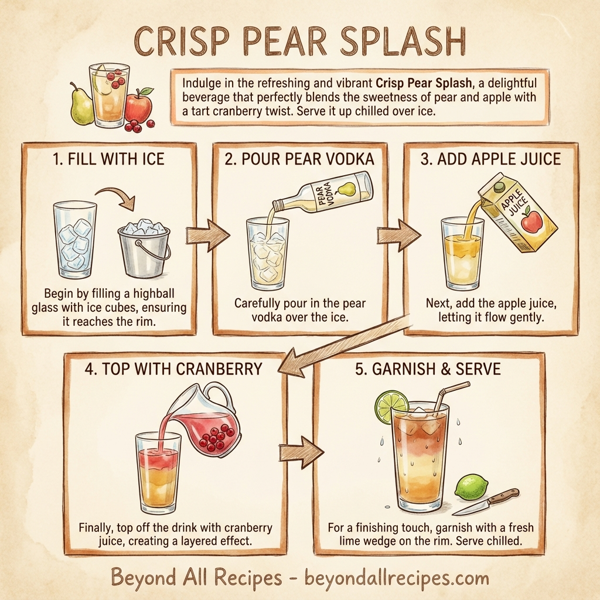 Crisp Pear Splash instructions
