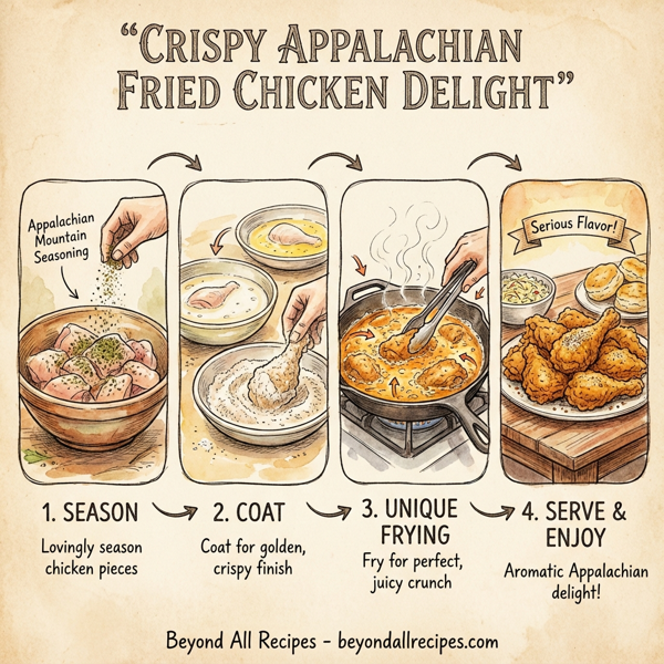 Crispy Appalachian Fried Chicken Delight instructions