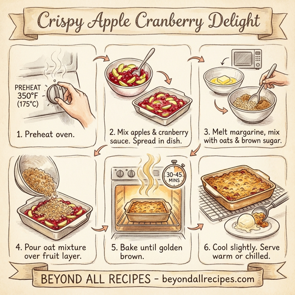 Crispy Apple Cranberry Delight instructions