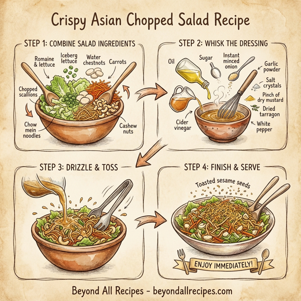 Crispy Asian Chopped Salad instructions