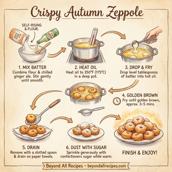 Crispy Autumn Zeppole instructions