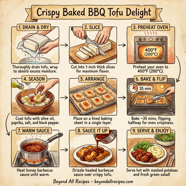 Crispy Baked BBQ Tofu Delight instructions