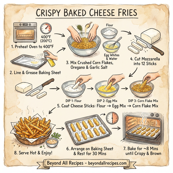 Crispy Baked Cheese Fries instructions