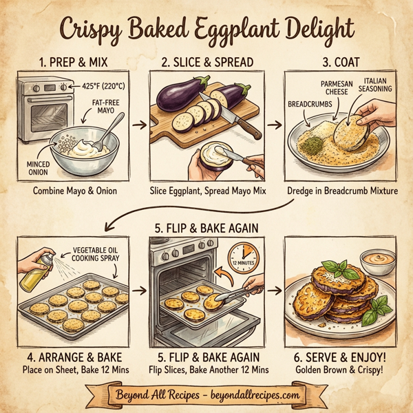 Crispy Baked Eggplant Delight instructions