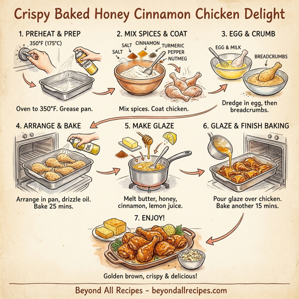 Crispy Baked Honey Cinnamon Chicken Delight instructions