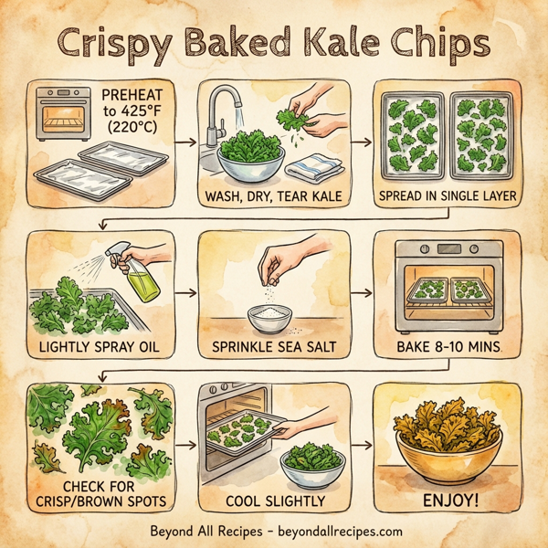 Crispy Baked Kale Chips instructions