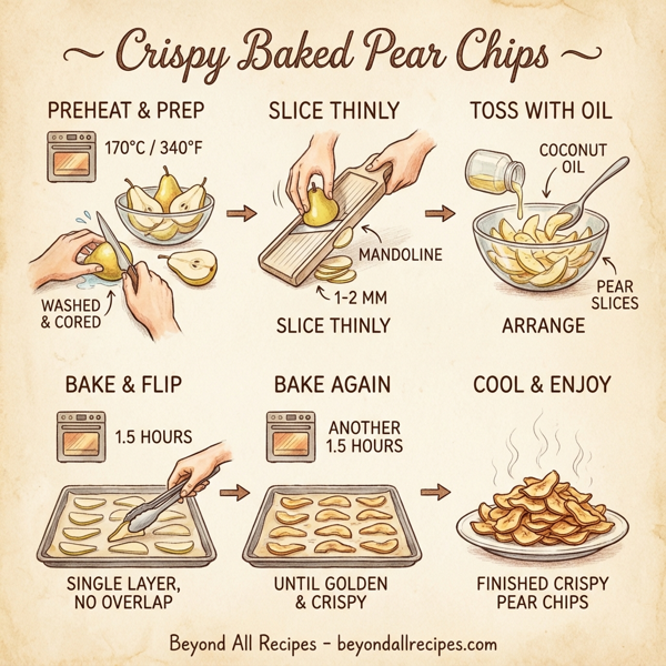 Crispy Baked Pear Chips instructions
